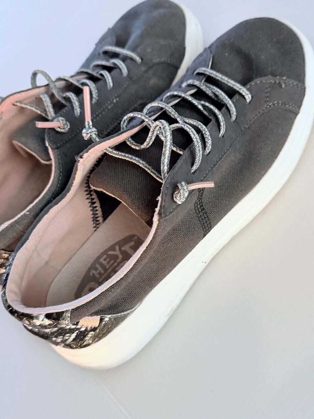 Hey Dude Karina Jet Black Women's Sneakers